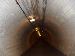 London tunnel. Picture taken in September 2008.