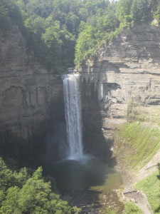 Reading Rilke for me is like listening to a waterfall, coming from a far, distant and near at the same time. I took this picture of Taughannock falls in Ithaca, NY on June 26, 2015.
